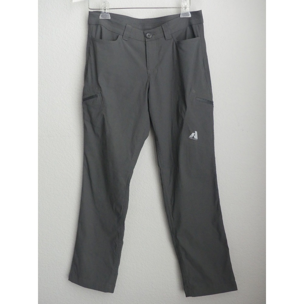 Eddie Bauer First Ascent Hiking Pants Gray Womens Size 4P‎ Gorpcore Outdoor